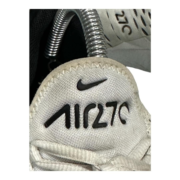 Nike Air Max 270 Shoes Womens Size 9 White Mesh Running Sneakers AH6789-100 - Picture 9 of 12